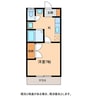 Ｍズハイツ 1Kの間取り