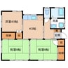 田園E 3Kの間取り