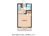 丸山コーポIII 1Kの間取り