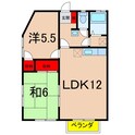 ソージュの間取図