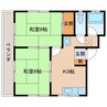 田中マンション 2Kの間取り