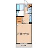 MKハイム 1Kの間取り