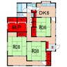 飯田線（長野県内）/切石駅 徒歩39分 1階 築33年 3DK+Sの間取り