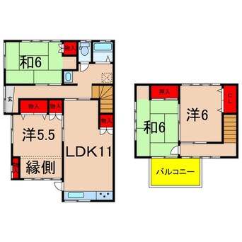 間取図 曙町戸建