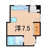 リバーハンズC 1Rの間取り