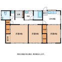 遠山借家の間取図