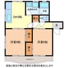マンションMORI 2DKの間取り