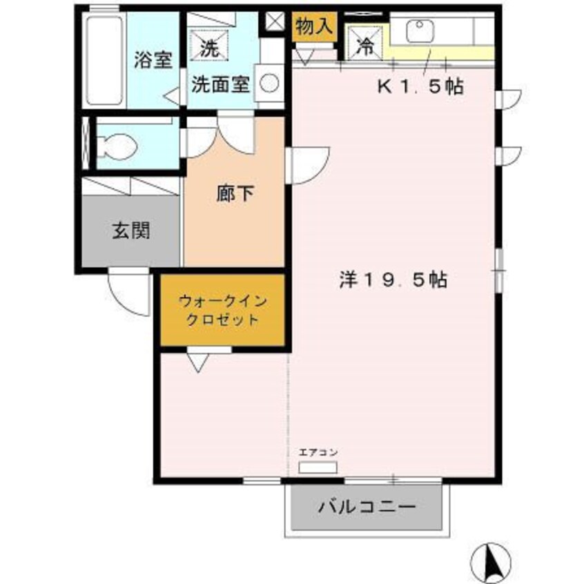間取図 ステラ佐久平Ａ棟