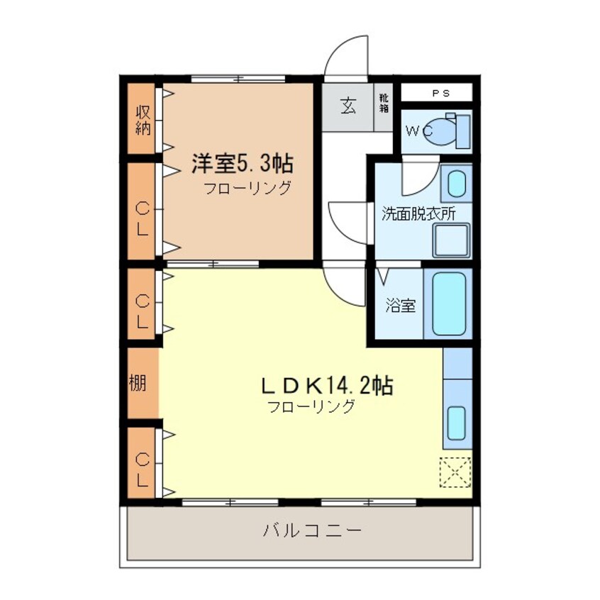 間取図 しなの鉄道しなの鉄道線/平原駅 徒歩12分 1階 築16年