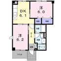 ケイツーレジデンスの間取図