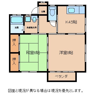 間取り図 黒沢ハイツ