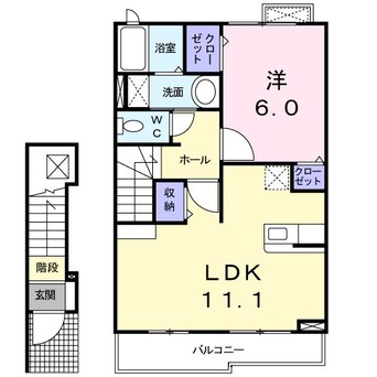 間取図 ラッフィナートM　B