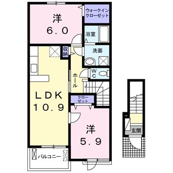 間取図 ラ・フォンテ西軽井沢W