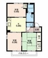 エスペラースＣ 3DKの間取り