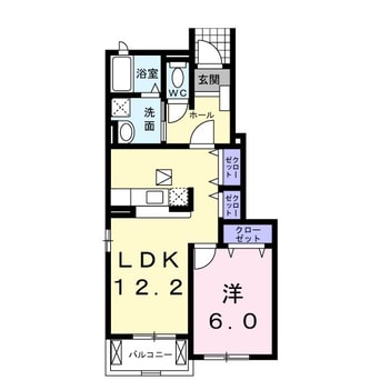 間取図 ヴィラ･グランツＢ