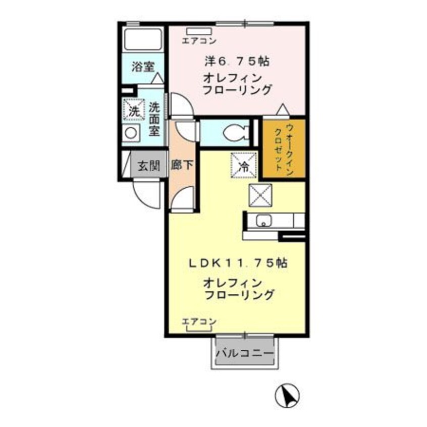 間取図 しなの鉄道しなの鉄道線/軽井沢駅 徒歩22分 2階 築19年