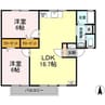 メゾンセジュール 2LDKの間取り