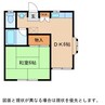 コーポ幸 1DKの間取り