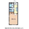 八ヶ岳グリーンハイツ 1Kの間取り
