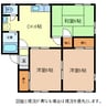 タウニィ八峰 3DKの間取り