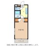 メゾンスマイル 1Kの間取り