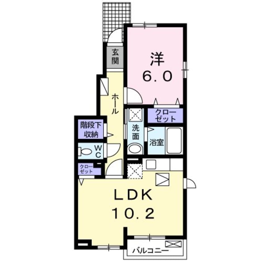 間取図 ヴィラ浅間山