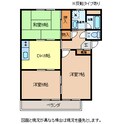サープラス上信濃石Aの間取図