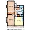 グレースメゾンIA 2DKの間取り
