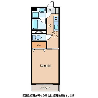 間取図 小海線<八ケ岳高原線>/佐久平駅 徒歩4分 2階 築19年