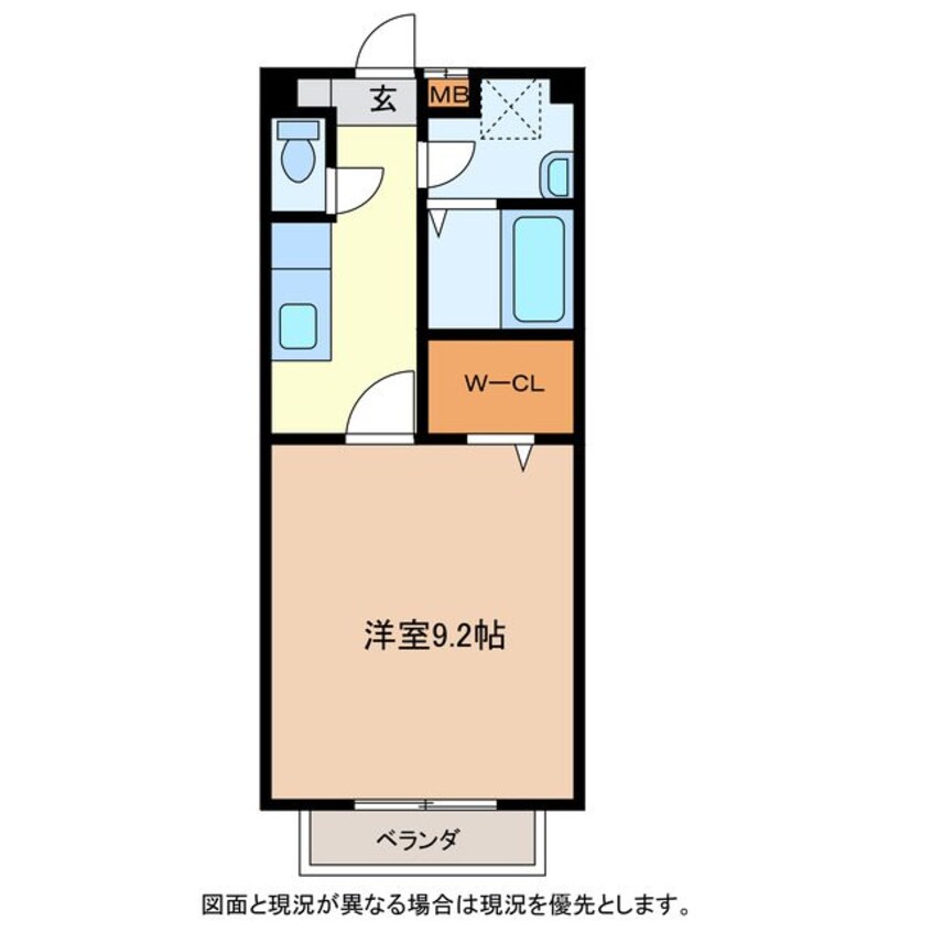 間取図 サンセールA