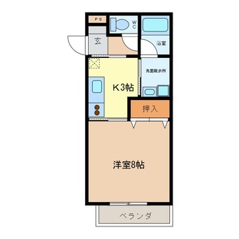 間取図 アガスハイツ