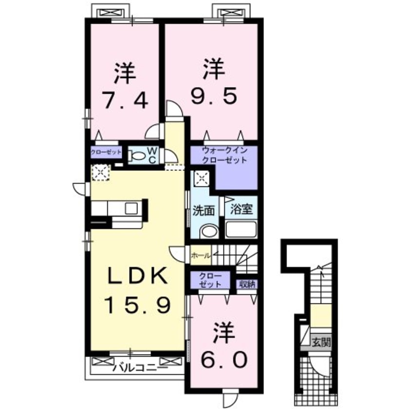 間取図 エストランリーダー