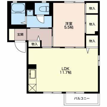 間取り図 フレグランス乙女Ｂ