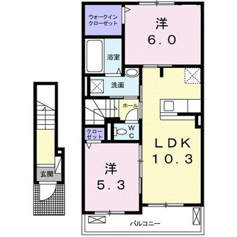 間取図 グランコートVI