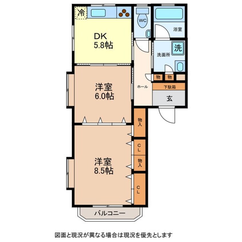 間取図 グレースメゾンIA（新館）