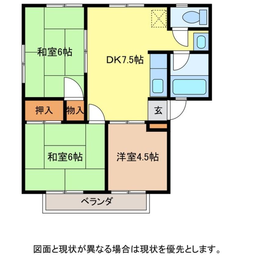 間取図 パナハイツノヴァＡ