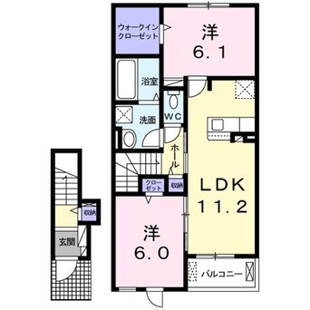 間取図 グリーン　グラス