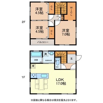 間取図 アエラス西軽井沢　Ｅ