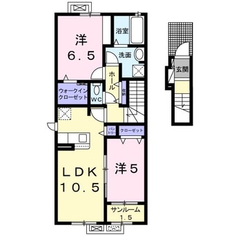 間取図 グラン・シャリオ佐久　壱番館