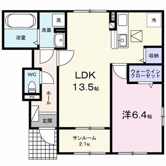 間取図 プラーム小諸II