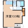 れんげハイツ 1Rの間取り