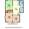 サンライフ三善A 3DKの間取り