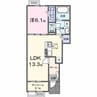 フォレストガーデン西軽井沢 1LDKの間取り