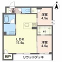 カルムメゾンの間取図