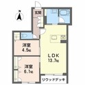 カルムメゾンの間取図