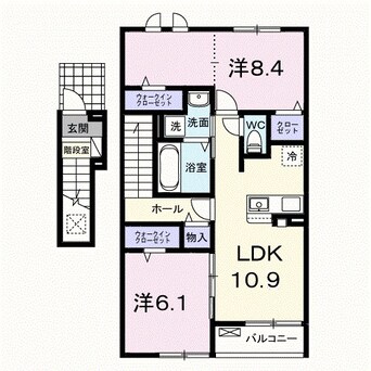 間取図 シエル　ブリュ