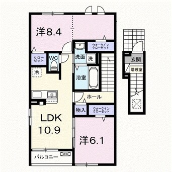 間取図 シエル　ブリュ