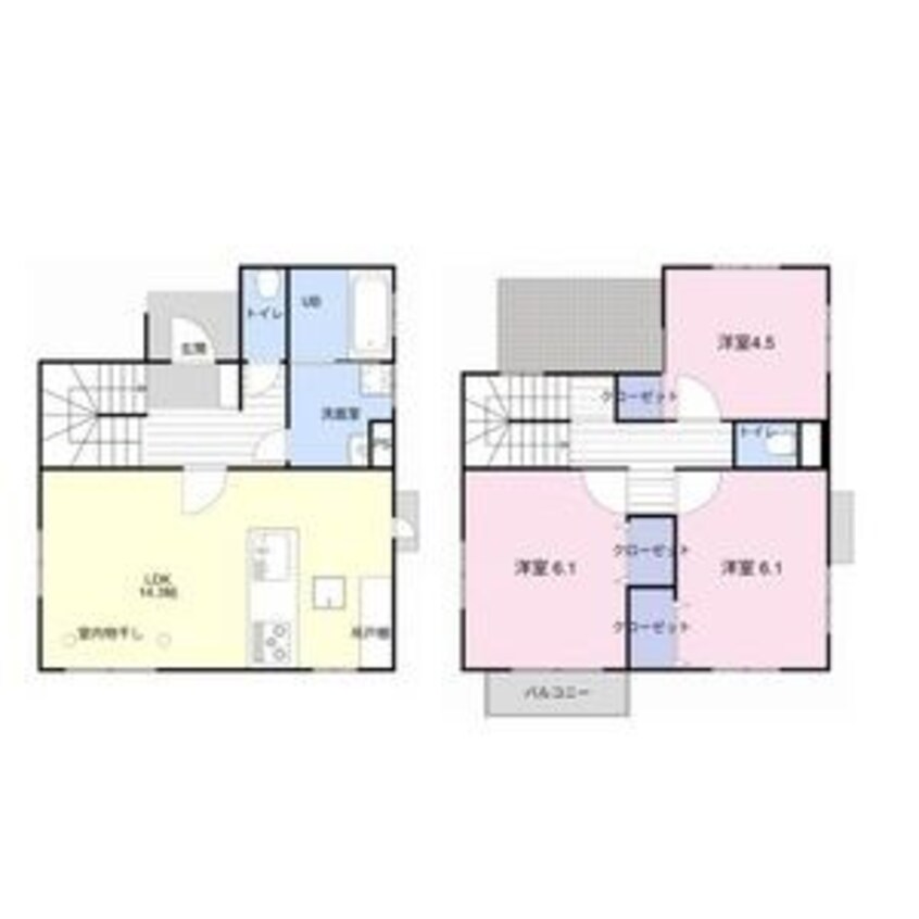 間取図 浅間テラス　Ｃ