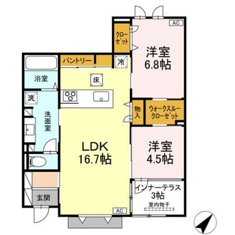 間取図 グランソラナ軽井沢