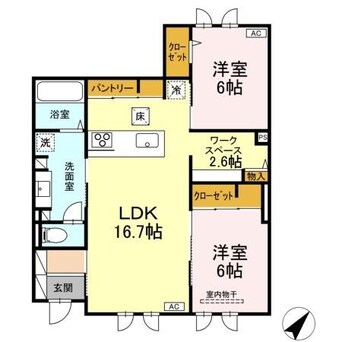 間取図 グランソラナ軽井沢